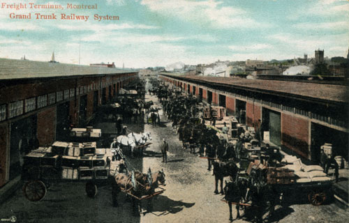 Image of railway freights yards and terminus