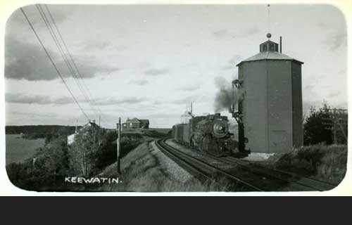 Keewatin CPR Station